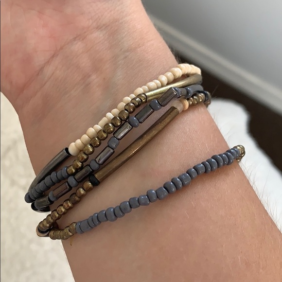 Set of 5 Boho Bracelets from BP - Picture 2 of 3